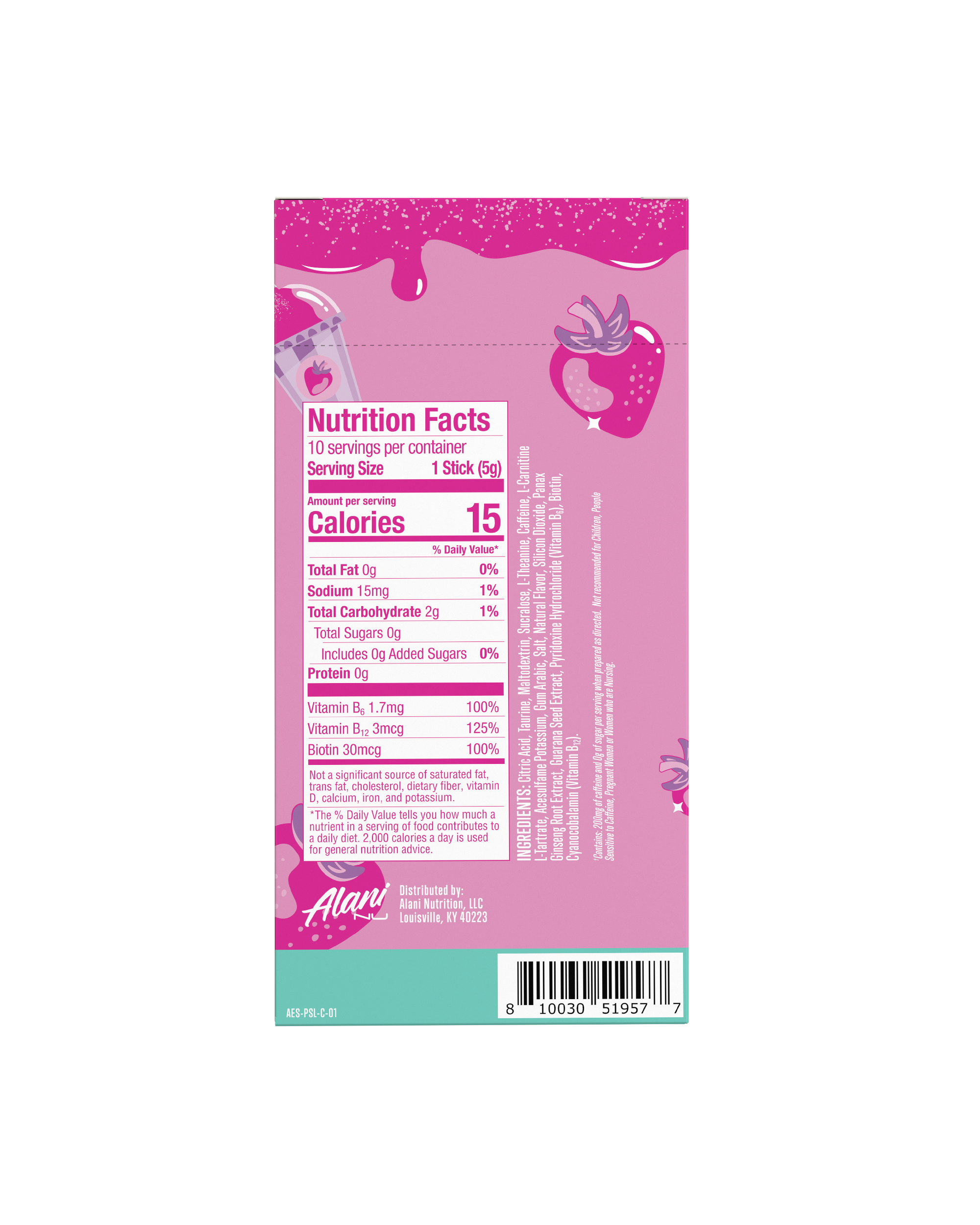 Energy Sticks - Pink Slush
