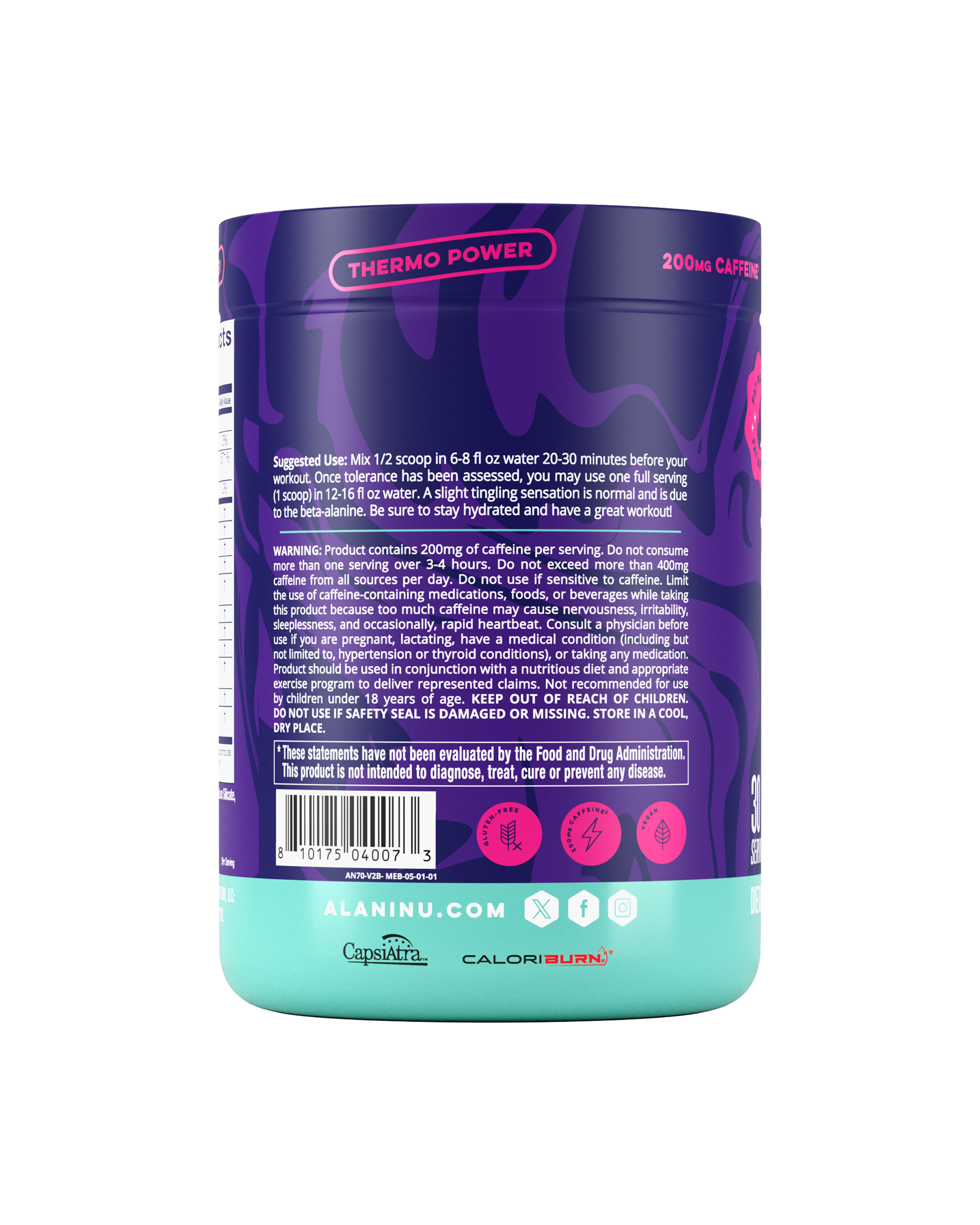 Pre-Workout+ Burn - Melonberry Blast