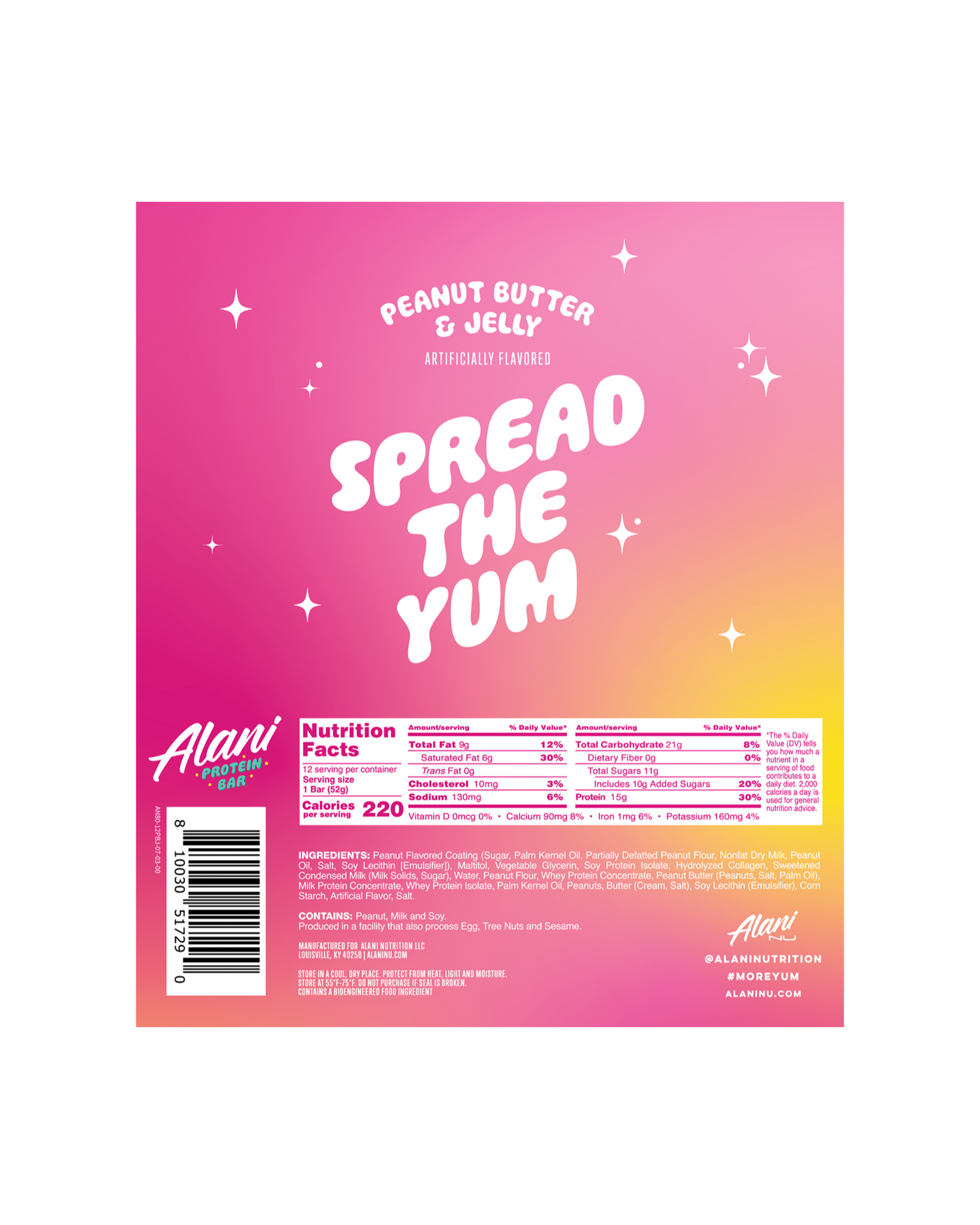 Protein Bar - Peanut Butter & Jelly